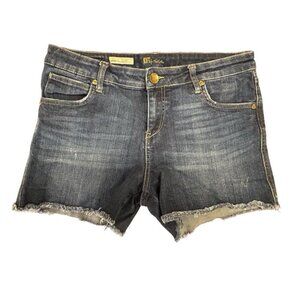 Kut from the Kloth Gidget Frey Short Cut-Off denim shorts